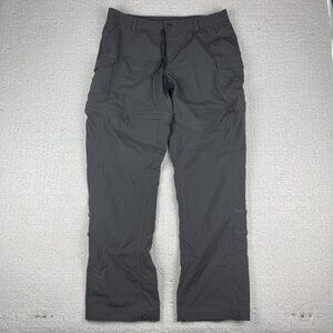The North Face Pants Womens 10 Grey  2.0 Convertible Cargo Hiking NF0A2UMJ